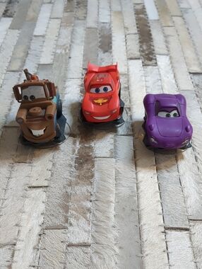 Disney Infinity 1.0 Cars (3 Piece) Set Lightning McQueen, Tow Mater, Holley